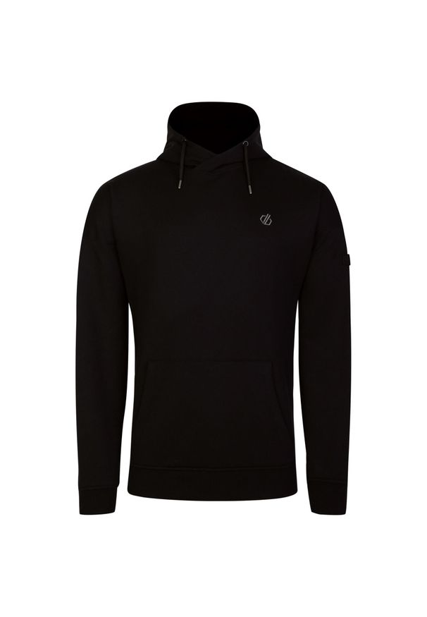 DARE 2B - Bluza turystyczna męska Distinctly z kapturem. Okazja: na spacer. Typ kołnierza: kaptur. Kolor: czarny. Długość: długie. Styl: sportowy. Sport: turystyka piesza