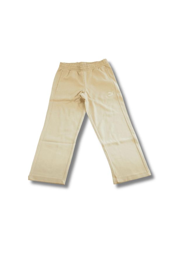 Spodnie damskie Puma T7 Track Pants DK - 538199-88. Kolor: biały. Materiał: dresówka. Sport: koszykówka