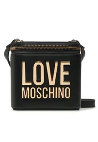 Love Moschino - LOVE MOSCHINO Torebka JC4103PP1GLI0000 Czarny. Kolor: czarny. Materiał: skórzane #1