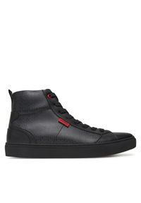 Hugo - HUGO Sneakersy Morrie 50553127 Czarny. Kolor: czarny. Materiał: skóra
