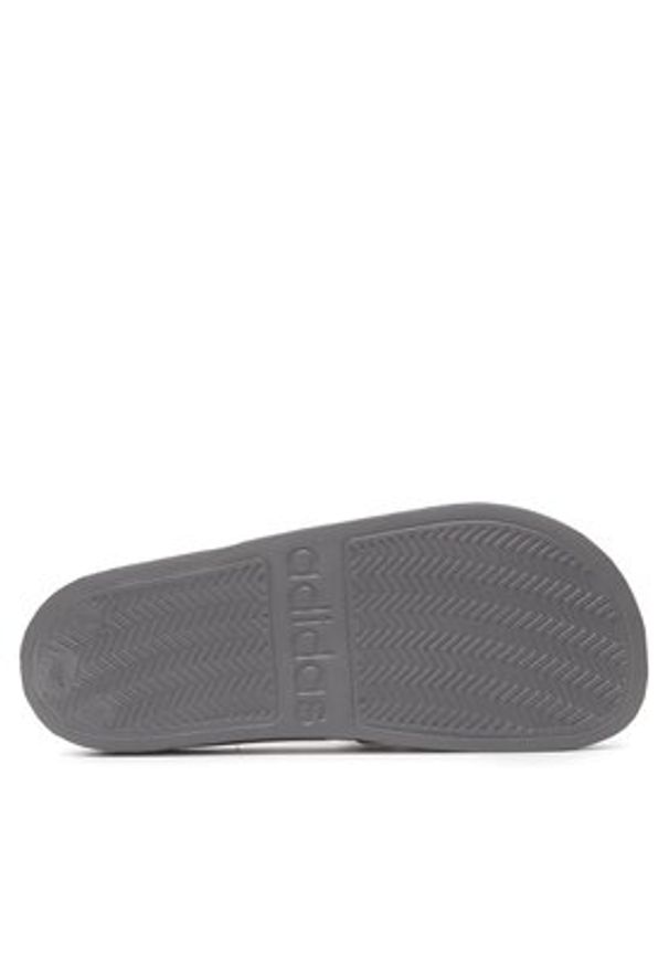 Adidas - adidas Klapki Adilette Shower Slides GY1891 Szary. Kolor: szary. Materiał: syntetyk