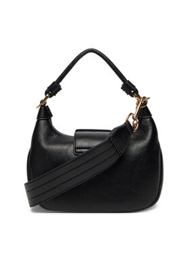 Love Moschino - LOVE MOSCHINO Torebka JC4090PP1NLI0000 Czarny. Kolor: czarny. Materiał: skórzane