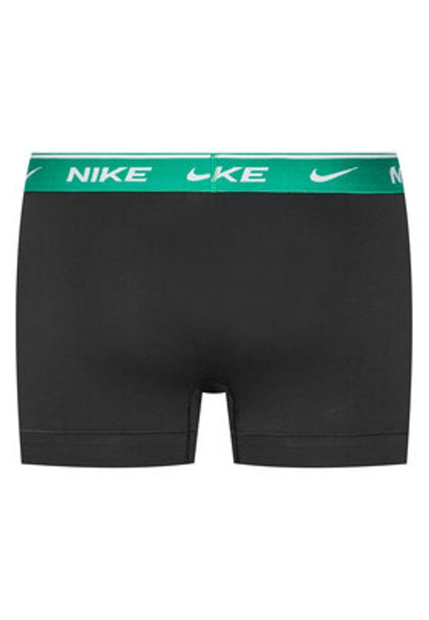 Nike Komplet 3 par bokserek Trunk 0000KE1008 Czarny. Kolor: czarny. Materiał: bawełna