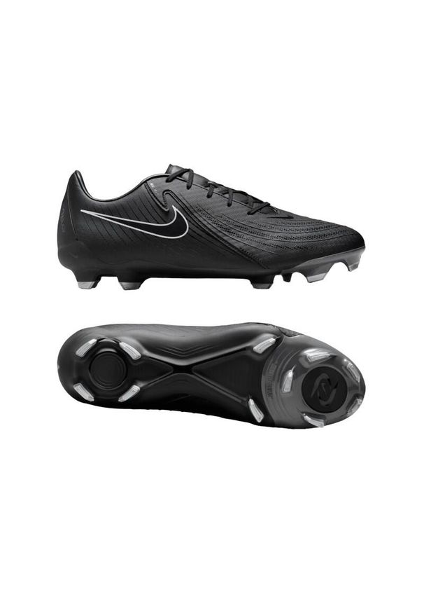 Buty piłkarskie Nike Phantom GX II Academy FG/MG. Kolor: szary, wielokolorowy, czarny. Sport: piłka nożna