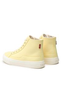 Levi's® Sneakersy 234200-677-73 Żółty. Kolor: żółty. Materiał: materiał