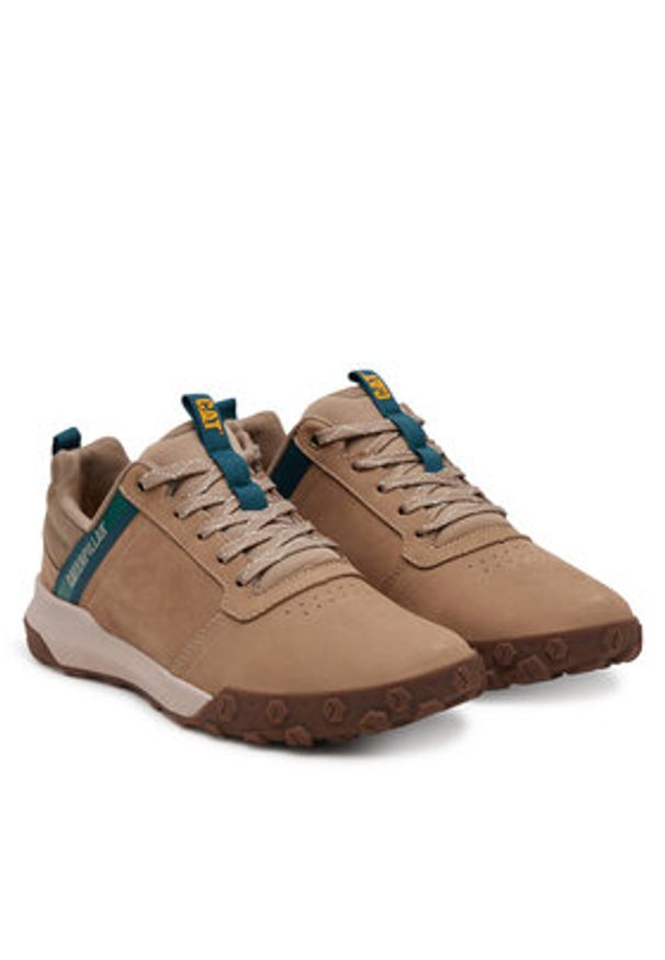 CATerpillar Sneakersy Hex Ready Lo P726013 Brązowy. Kolor: brązowy. Materiał: skóra, nubuk