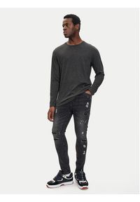 Brave Soul Jeansy MJN-CAPSERDIST Szary Slim Fit. Kolor: szary #2