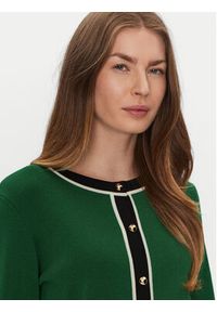 Luisa Spagnoli Kardigan Materiale 58508 Zielony Regular Fit. Kolor: zielony. Materiał: wełna