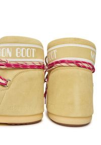 Moon Boot Śniegowce Mb Icon Low Suede Laces 80D1409670 Żółty. Kolor: żółty. Materiał: skóra, zamsz #5