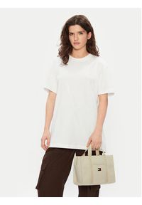 Tommy Jeans Torebka AW0AW16959 Écru. Materiał: skórzane #3
