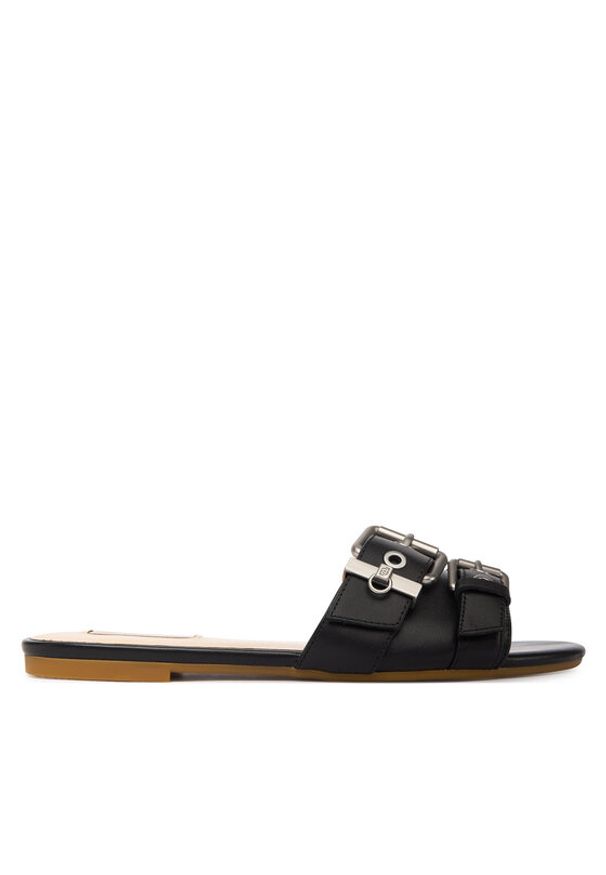 Liu Jo Klapki Sandy 12 SA6157 P0102 Czarny. Kolor: czarny. Materiał: skóra