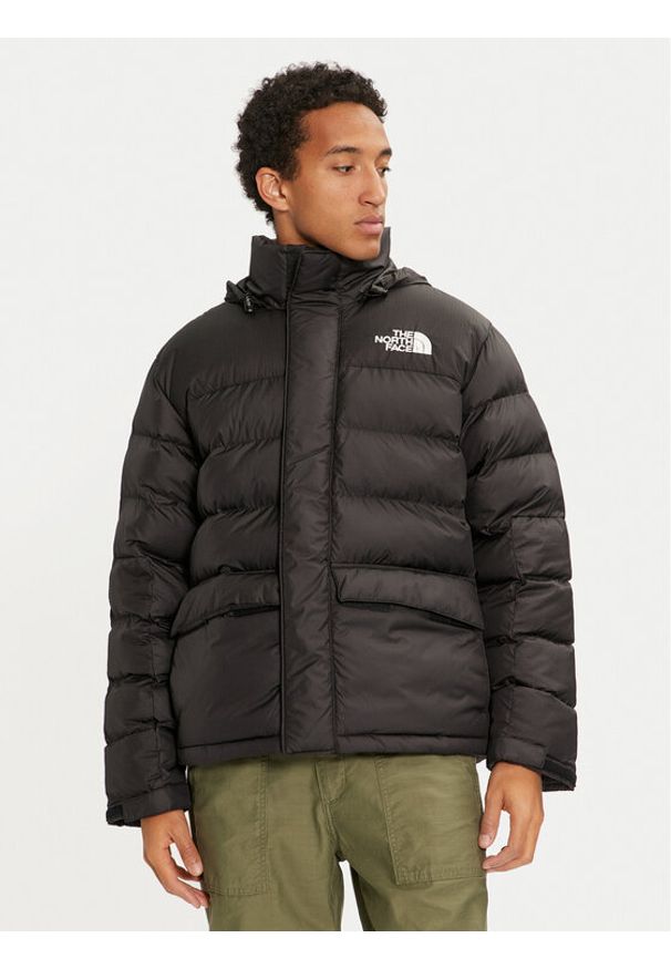 The North Face Kurtka puchowa Limbara NF0A89EG Czarny Regular Fit. Kolor: czarny. Materiał: syntetyk