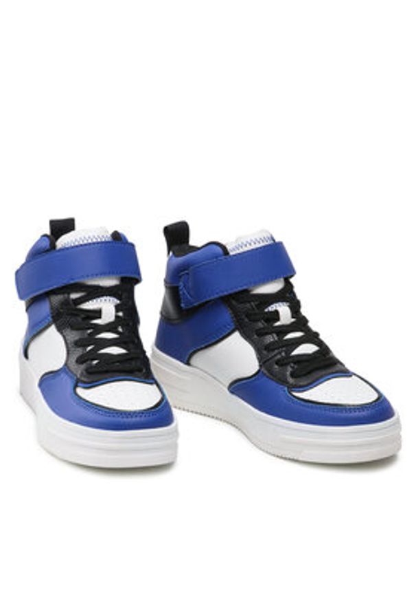 Jenny Fairy Sneakersy WS5806-01 Granatowy. Kolor: niebieski. Materiał: skóra