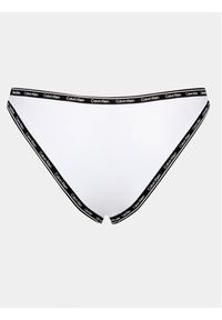 Calvin Klein Swimwear Dół od bikini KW0KW01993 Biały. Kolor: biały. Materiał: syntetyk #4