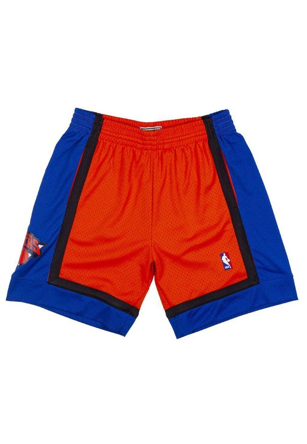 Mitchell & Ness - Szorty New York Knicks. Kolor: pomarańczowy. Sport: koszykówka