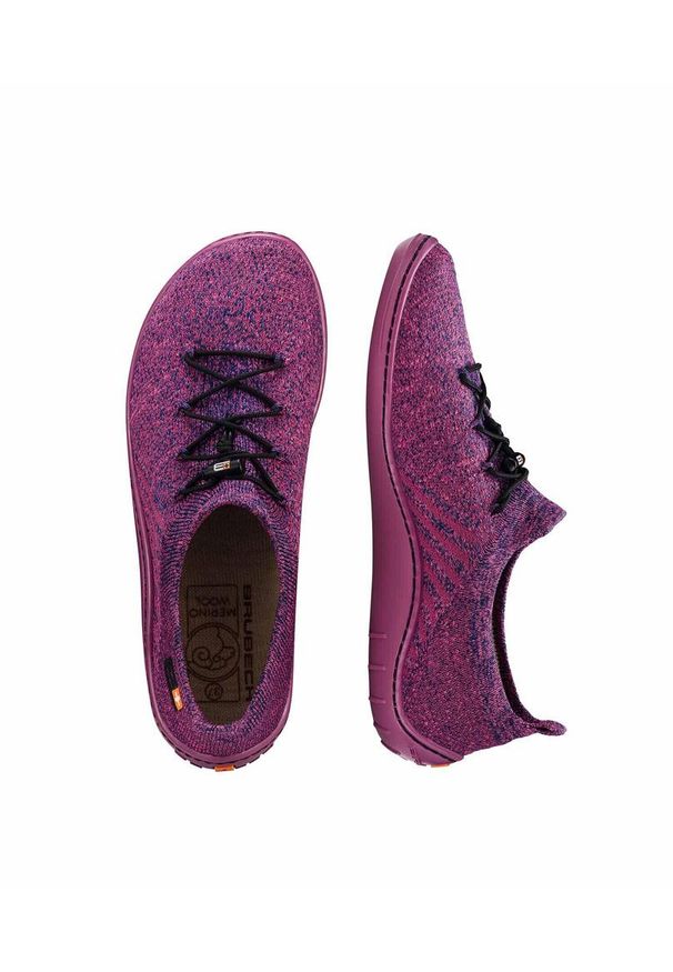 Buty Do Chodzenia Damskie Brubeck Merino Barefoot. Kolor: wielokolorowy, różowy, fioletowy. Sport: turystyka piesza