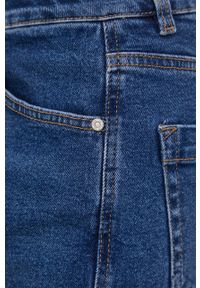 Tom Tailor jeansy damskie high waist. Stan: podwyższony. Kolor: niebieski