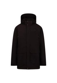 TRESPASS - Męska Kurtka Ocieplana Donahue DLX. Kolor: czarny. Materiał: puch. Sport: turystyka piesza #1