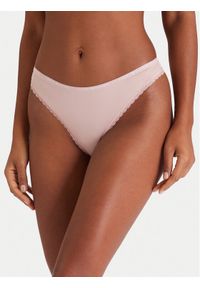 TOMMY HILFIGER - Tommy Hilfiger Komplet 3 par stringów UW0UW05882 Kolorowy. Materiał: syntetyk. Wzór: kolorowy