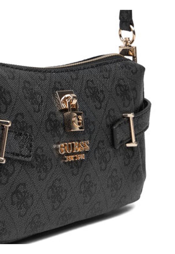 Guess Torebka Yesba Mini HWSG78 33720 Szary. Kolor: szary. Materiał: skórzane