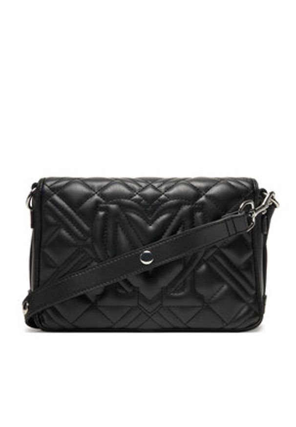 Love Moschino - LOVE MOSCHINO Torebka JC4210PP0MLA000B Czarny. Kolor: czarny. Materiał: skórzane