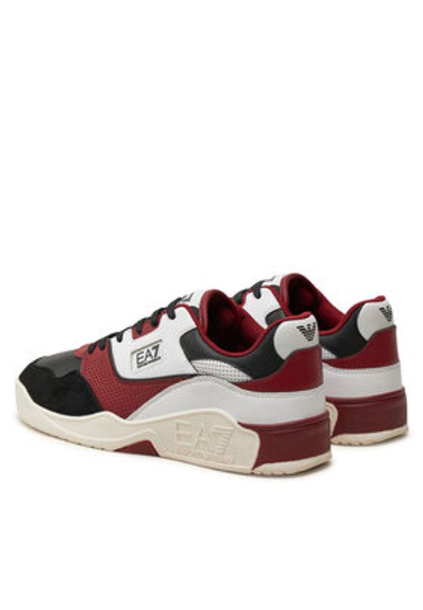 EA7 Emporio Armani Sneakersy X8X187 XK402 U266 Biały. Kolor: biały. Materiał: skóra