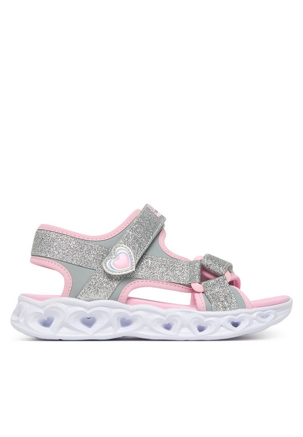 skechers - Sandały Skechers. Kolor: srebrny