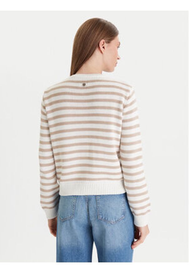 JOOP! Kardigan 58 253KN58Kola 30047636 Beżowy Loose Fit. Kolor: beżowy. Materiał: bawełna