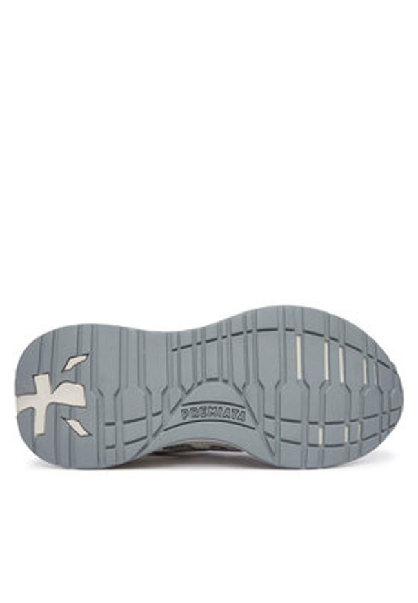 Premiata Sneakersy Lauryn Var 8186 Biały. Kolor: biały. Materiał: skóra, zamsz