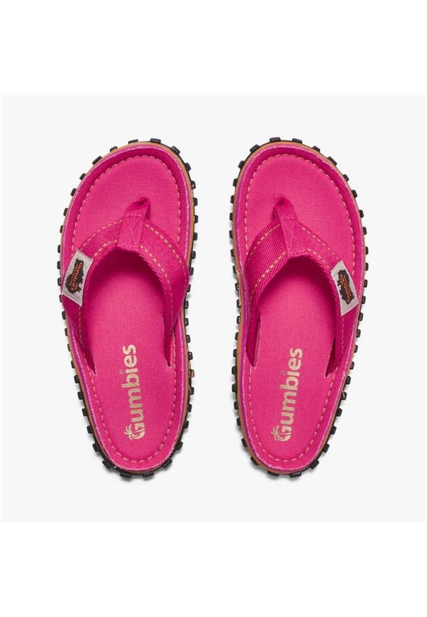 Japonki damskie Gumbies Islander Canvas Flip-Flops. Kolor: różowy. Sport: pływanie, fitness