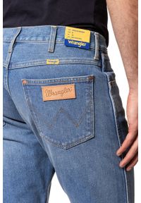 Wrangler - SPODNIE MĘSKIE WRANGLER REGULAR TAPERED B&Y BLUE BOLT W11GSN23X #4