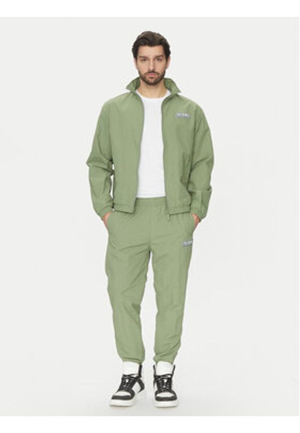 Karl Kani Kurtka przejściowa 60860088 Zielony Regular Fit. Kolor: zielony. Materiał: syntetyk