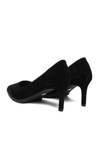 Gino Rossi - GINO ROSSI Szpilki EO-INTI-2635-1 Czarny. Kolor: czarny. Materiał: zamsz, skóra. Obcas: na szpilce #6