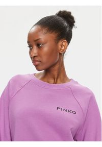 Pinko Bluza Tempesta 101775 A13L Fioletowy Regular Fit. Kolor: fioletowy. Materiał: bawełna #5
