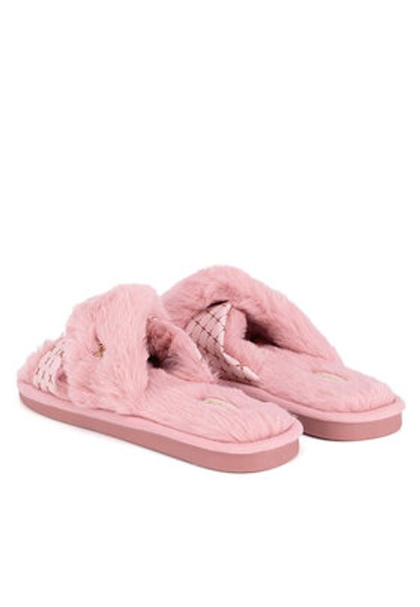 MEXX Kapcie MI002004343W Różowy. Kolor: różowy. Materiał: materiał