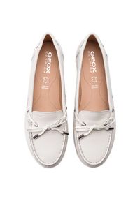 Geox Mokasyny D Vega Moc B D92DNB 043BC C1002 Biały. Kolor: biały. Materiał: skóra #5