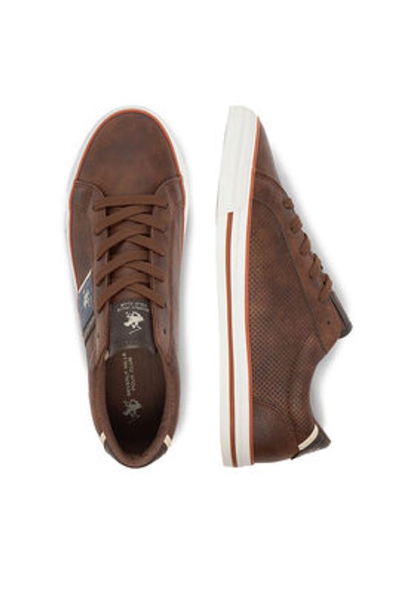 Beverly Hills Polo Club Sneakersy CEO-V5-DODO Brązowy. Kolor: brązowy. Materiał: syntetyk, materiał