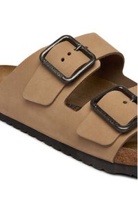 Birkenstock Klapki Arizona Wire Buckle 1031627 Beżowy. Kolor: beżowy. Materiał: nubuk, skóra #2