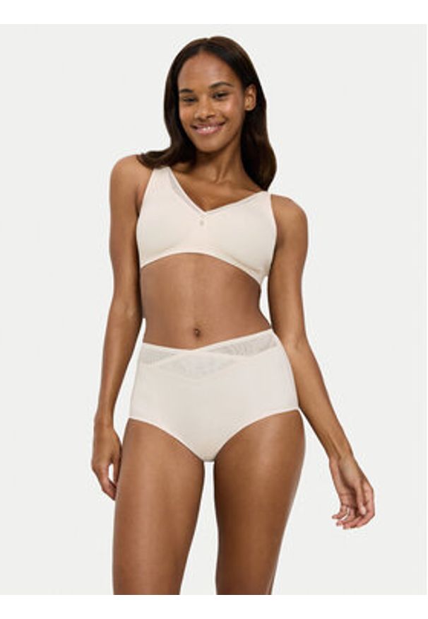 Triumph Biustonosz bezfiszbinowy True Shape Sensation 10218244 Écru. Materiał: syntetyk