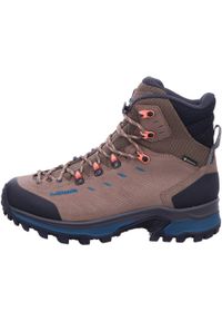 Buty trekkingowe damskie Lowa Randir Mid Gtx. Wysokość cholewki: za kostkę. Zapięcie: sznurówki. Kolor: wielokolorowy. Materiał: zamsz, materiał, syntetyk, tkanina. Szerokość cholewki: normalna