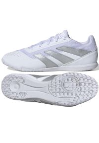 Adidas - Buty piłkarskie adidas Predator Club In M IG5449 białe. Zapięcie: sznurówki. Kolor: biały. Materiał: syntetyk, guma. Sport: piłka nożna #5