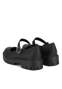 DeeZee Półbuty 8-829-1 Czarny. Kolor: czarny. Materiał: materiał #7