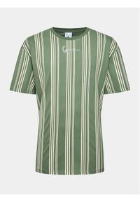 Karl Kani T-Shirt Small Signature Pinstripe 6037829 Zielony Regular Fit. Kolor: zielony. Materiał: bawełna #1