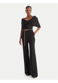 Babylon Kombinezon E00067 Czarny Regular Fit. Kolor: czarny. Materiał: syntetyk