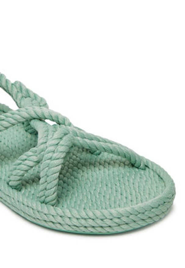 Bohonomad Sandały Bora Bora BOR.0050.WRS Zielony. Kolor: zielony. Materiał: materiał