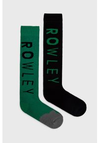 Roxy Podkolanówki x Rowley kolor czarny. Kolor: czarny #1