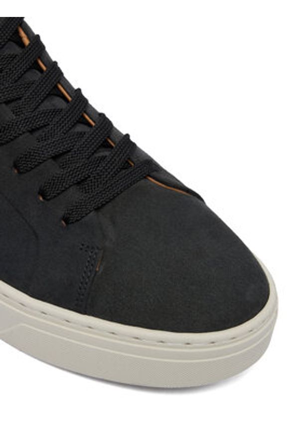 BOSS Sneakersy 50554734 Szary. Kolor: szary. Materiał: zamsz, skóra