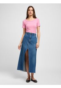 Lee - DAMSKA SPÓDNICA LEE MAXI SKIRT SUNKEN WATERFALL 112349007 #5