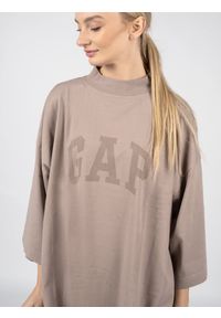 Yeezy Gap Engineered by Balenciaga - Yeezy Gap Engineered By Balenciaga T-Shirt "Dove" | 719615 TMVQ2 | Mężczyzna | Piaskowy. Materiał: bawełna. Wzór: nadruk #8