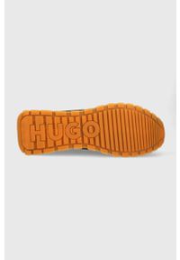 Hugo - HUGO buty Cubite 50471289.008 kolor czarny. Nosek buta: okrągły. Zapięcie: sznurówki. Kolor: czarny #3